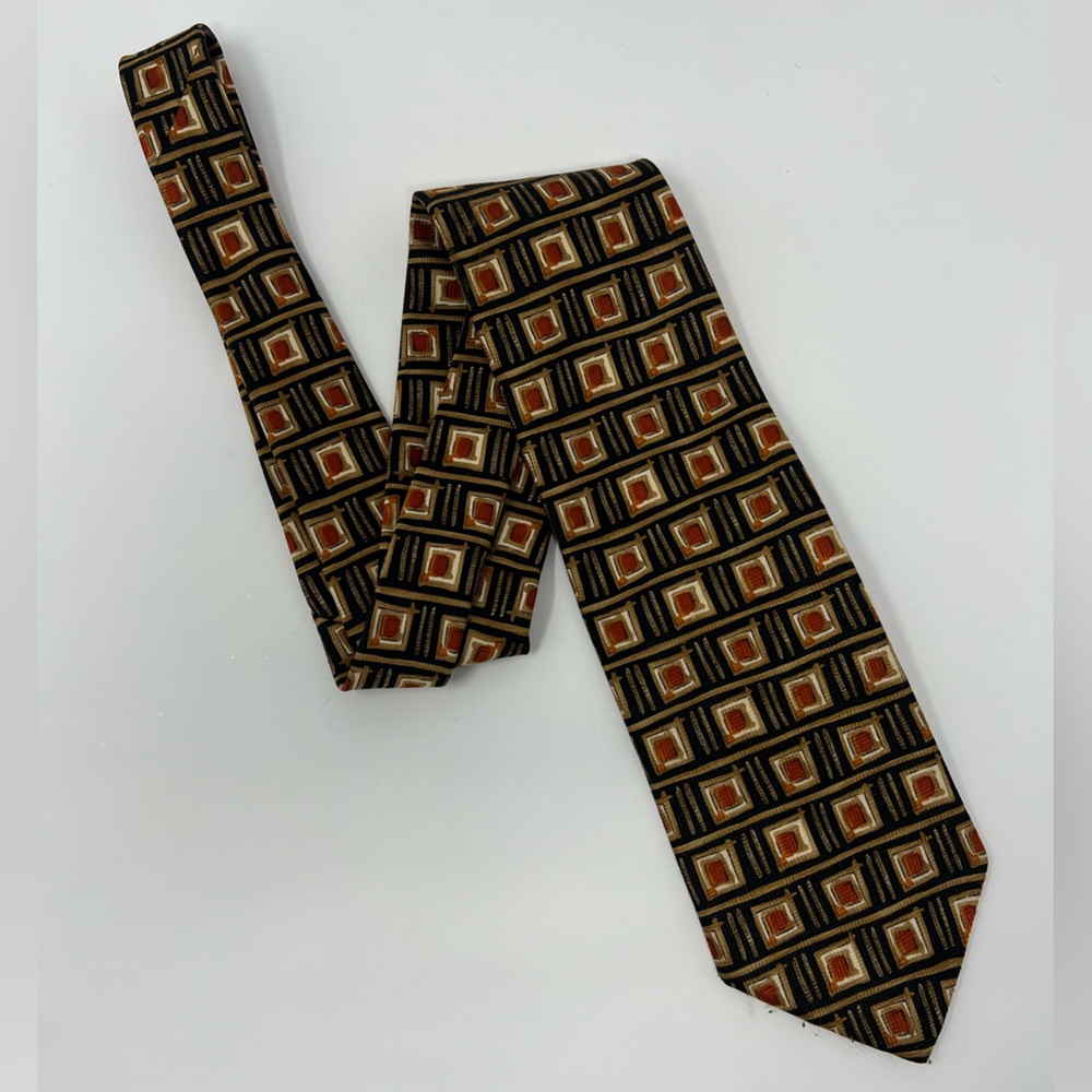 Ketch Neck Tie, geometric, abstract, business casual, office, work, suit, preppy